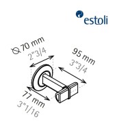 MEDIDAS SOPORTE DE UNION "T" SOLID ESTOLI